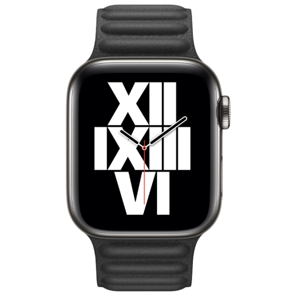 Curelușă Apple Watch M/ L Leather/ 42/ 44 mm/ Black photo 2 Curelușă Apple Watch M/ L Leather/ 42/ 44 mm/ Black photo 2