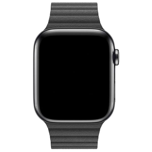 Ремень Apple Watch Loop Leather/ 38/ 40 мм/ Черный photo 3