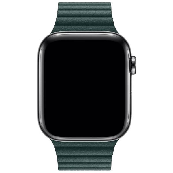 Curelușă Apple Watch Loop Leather/ 42/ 44 mm/ Green Forest photo 3 Curelușă Apple Watch Loop Leather/ 42/ 44 mm/ Green Forest photo 3