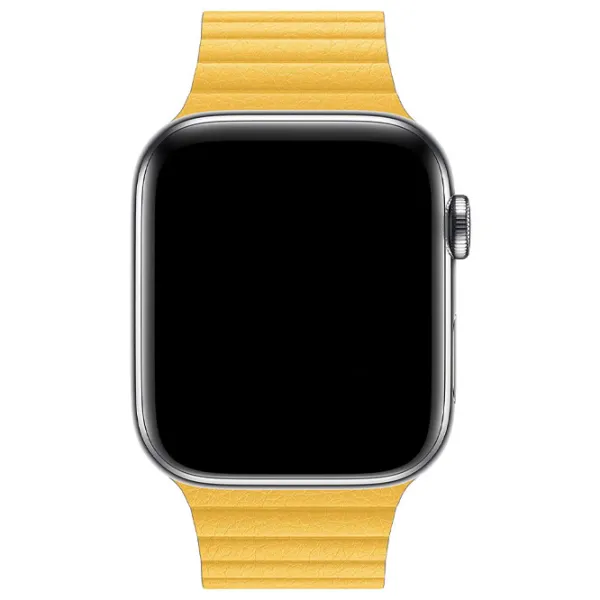 Ремень Apple Watch Loop Leather/ 42/ 44 мм/ Meyer Lemon photo 3