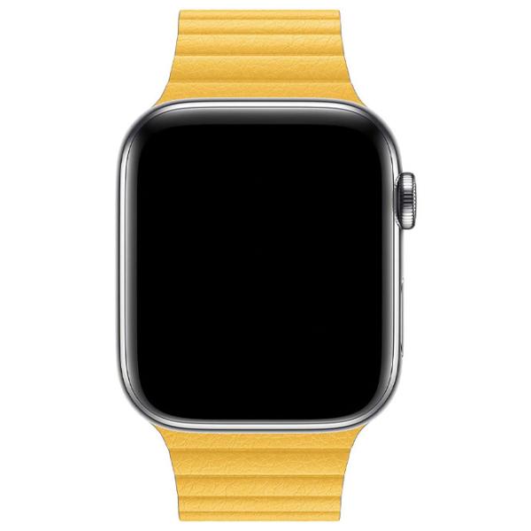 Ремень Apple Watch Loop Leather/ 42/ 44 мм/ Meyer Lemon photo 3
