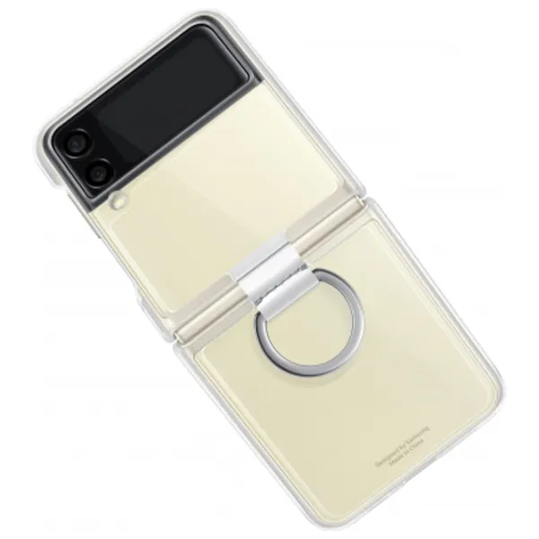 Чехол для смартфона Samsung Galaxy Flip3 Samsung/ Back/ Силикон/ Прозрачный photo 3