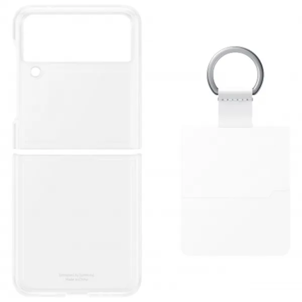 Чехол для смартфона Samsung Galaxy Flip3 Samsung/ Back/ Силикон/ Прозрачный photo 5