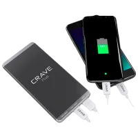 Power Bank CRAVE CRVPB10P1 10000 мАч/ Серый photo 2