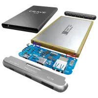 Power Bank CRAVE CRVPB10P1 10000 мАч/ Серый photo 3