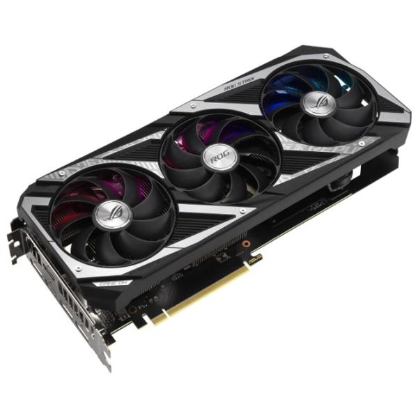 Видеокарта Asus GeForce RTX 3060 ROG Strix Gaming OC V2 PCI Express 4.0 / 12 ГБ photo 3 Видеокарта Asus GeForce RTX 3060 ROG Strix Gaming OC V2 PCI Express 4.0 / 12 ГБ photo 3