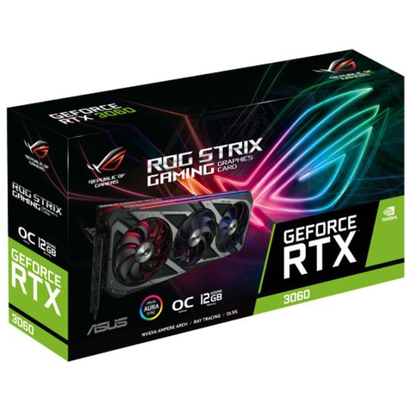 Видеокарта Asus GeForce RTX 3060 ROG Strix Gaming OC V2 PCI Express 4.0 / 12 ГБ photo 9 Видеокарта Asus GeForce RTX 3060 ROG Strix Gaming OC V2 PCI Express 4.0 / 12 ГБ photo 9