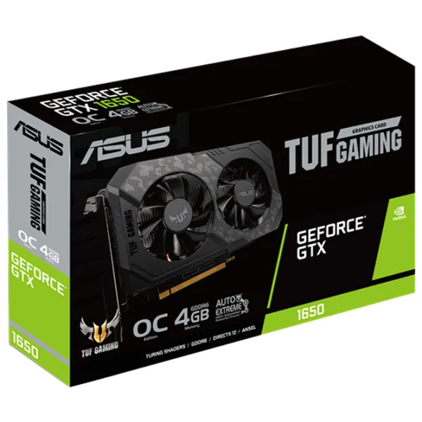 Placă video Asus GTX1650 D6 TUF Gaming -P PCI Express 3.0 / 4 GB photo 6
