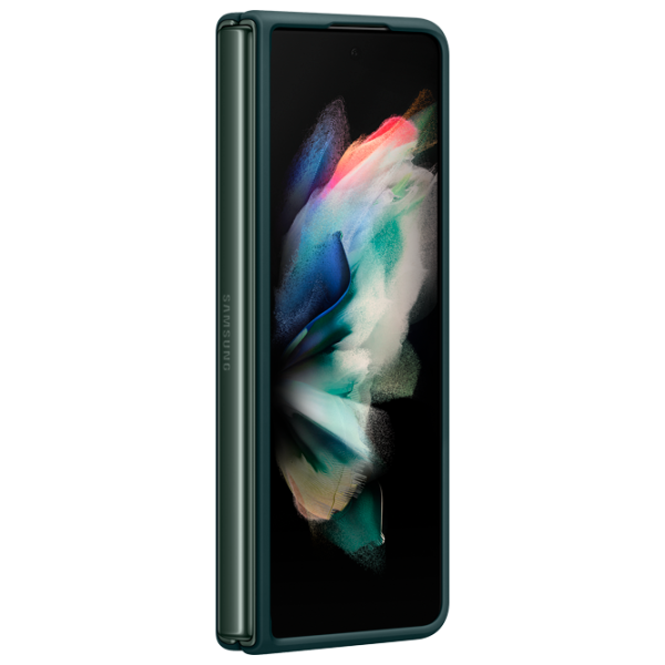 Husă pentru smartphone Samsung Galaxy Fold3 Samsung/ Back/ TPU/ Green photo 3