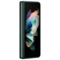 Husă pentru smartphone Samsung Galaxy Fold3 Samsung/ Back/ Piele/ Green photo 3