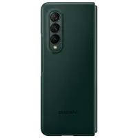 Husă pentru smartphone Samsung Galaxy Fold3 Samsung/ Back/ Piele/ Green photo 5