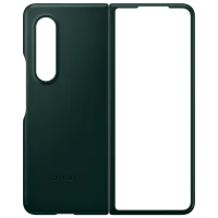 Husă pentru smartphone Samsung Galaxy Fold3 Samsung/ Back/ Piele/ Green photo 7
