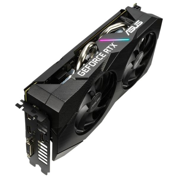 Placă video Asus GeForce RTX 2060 Dual EVO OC PCI Express x16 3.0 / 6 GB photo 3 Placă video Asus GeForce RTX 2060 Dual EVO OC PCI Express x16 3.0 / 6 GB photo 3