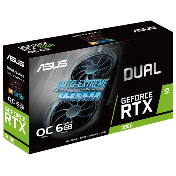Placă video Asus GeForce RTX 2060 Dual EVO OC PCI Express x16 3.0 / 6 GB photo 7 Placă video Asus GeForce RTX 2060 Dual EVO OC PCI Express x16 3.0 / 6 GB photo 7