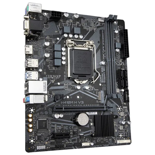 Placă de bază Gigabyte H410M H V3 1.0 mATX/ Intel H410 photo 2