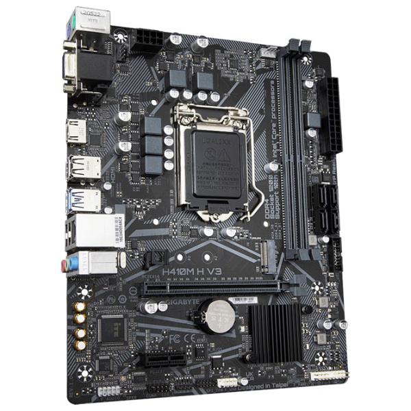 Placă de bază Gigabyte H410M H V3 1.0 mATX/ Intel H410 photo 2