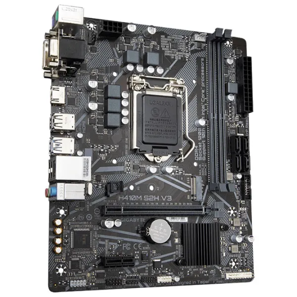 Материнская плата Gigabyte H410M S2H V3 1.0 mATX/ Intel H410 photo 2