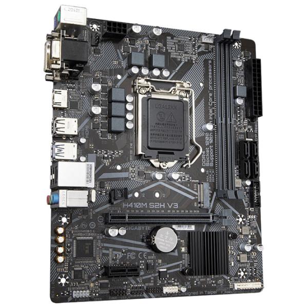 Материнская плата Gigabyte H410M S2H V3 1.0 mATX/ Intel H410 photo 2