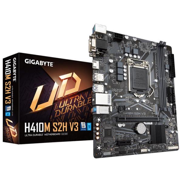 Материнская плата Gigabyte H410M S2H V3 1.0 mATX/ Intel H410 photo 4