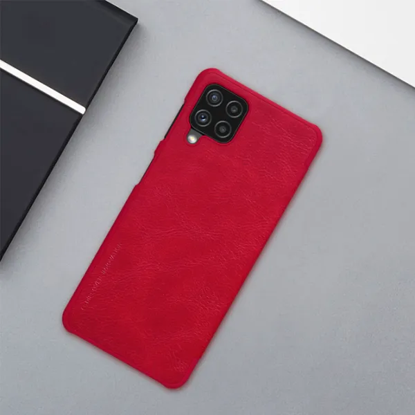 Чехол для смартфона Samsung Galaxy A22 Nillkin/ Flip Cover/ Кожа/ Красный photo 6