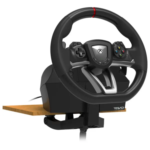 Volan Hori Racing Wheel Overdrive Cu fir/ 15 buttons/ Black photo 3 Volan Hori Racing Wheel Overdrive Cu fir/ 15 buttons/ Black photo 3