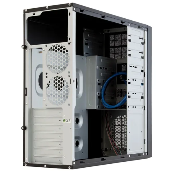 Корпус Chieftec CQ-01B-U3-OP Mid Tower / Черный photo 6