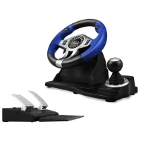 Руль Sven GC-W600 Проводная/ 12 buttons/ Синий photo 4