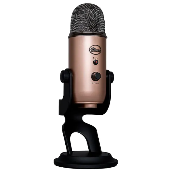 Профессиональный микрофон Blue Yeti Золотой photo 4