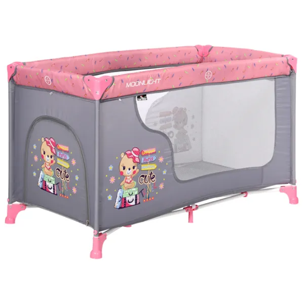 Манеж Lorelli Moonlight 1l (10080392046) 0 месяцев - 3 года/ Розовый photo 2 Манеж Lorelli Moonlight 1l (10080392046) 0 месяцев - 3 года/ Розовый photo 2