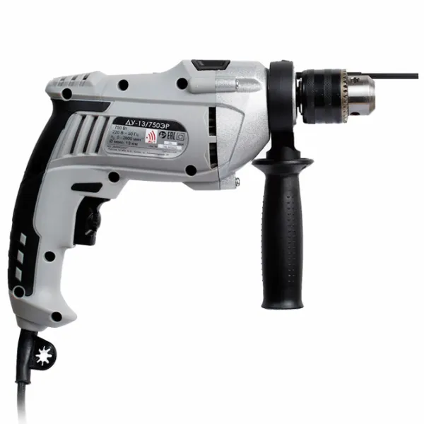 Mașină de găurit Interskol ДУ-13/ 750ЭР 750 W/ 2800 rot/ min photo 2