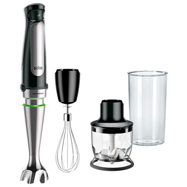 Blender de mână Braun MQ7025 1000 W / Silver photo 2