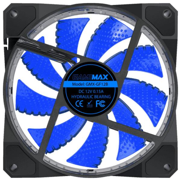 Ventilator de carcasă Gamemax GaleForce GMX-GF12B Hidrodinamic/ 1100 rpm photo 4 Ventilator de carcasă Gamemax GaleForce GMX-GF12B Hidrodinamic/ 1100 rpm photo 4