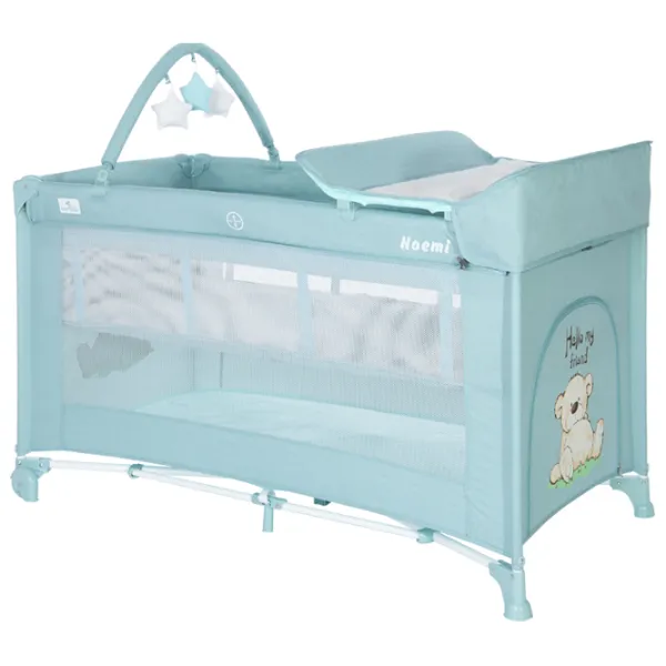 Țarc pentru copii Lorelli Noemi 2l Plus (10080562156) 0 luni - 3 ani/ Blue photo 2
