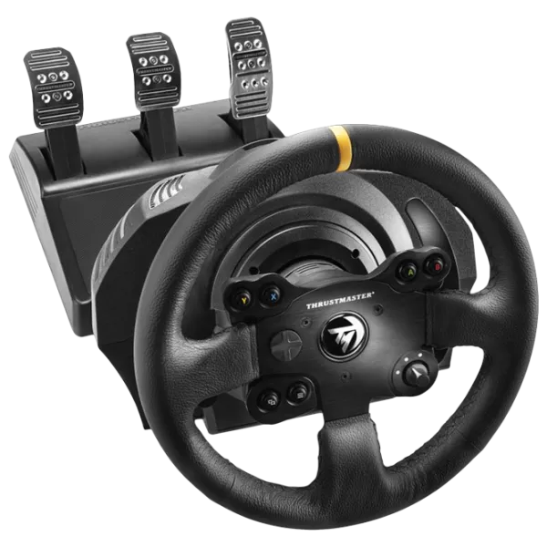 Volan Thrustmaster TX Racing Wheel Leather Edition Cu fir/ buttons/ Black photo 2
