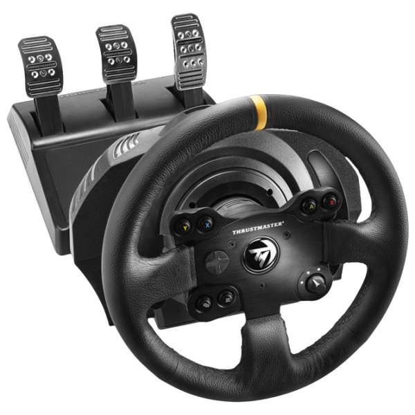 Volan Thrustmaster TX Racing Wheel Leather Edition Cu fir/ buttons/ Black photo 2