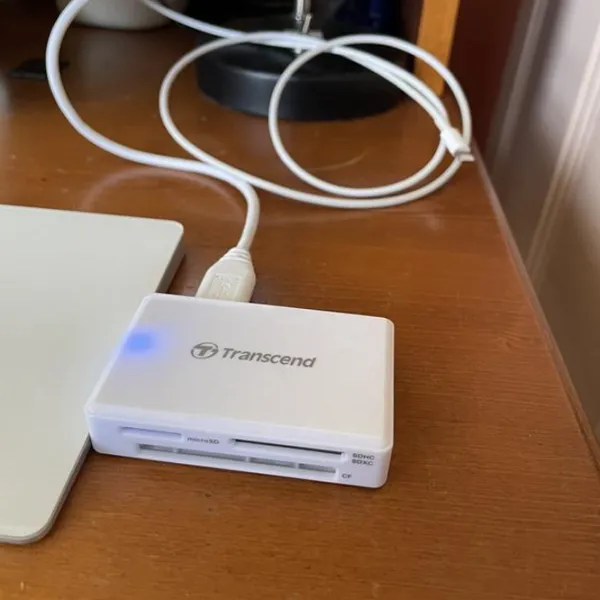 Карт-ридер Transcend TS-RDF8 USB 3.1 Gen 1/ Белый photo 5