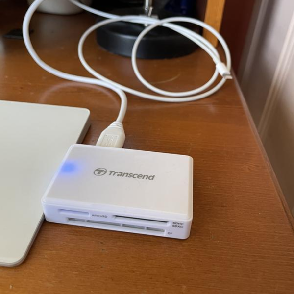 Карт-ридер Transcend TS-RDF8 USB 3.1 Gen 1/ Белый photo 5