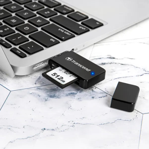 Карт-ридер Transcend TS-RDF5K USB 3.1 Gen 1/ Черный photo 5