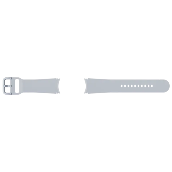 Ремень Samsung Galaxy Watch 4 Strap Sport Band (20 мм, M/ L) Фторэластомер/ Серебристый photo 2 Ремень Samsung Galaxy Watch 4 Strap Sport Band (20 мм, M/ L) Фторэластомер/ Серебристый photo 2