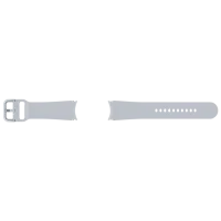Ремень Samsung Galaxy Watch 4 Strap Sport Band (20 мм, M/ L) Фторэластомер/ Серебристый photo 2