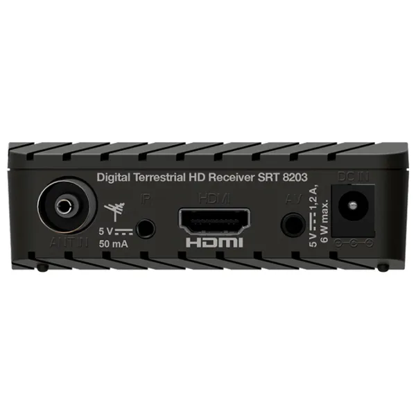 Digital receiver Strong SRT-8203 T2 USB 2.0/ Black photo 3