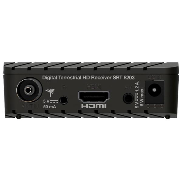 Digital receiver Strong SRT-8203 T2 USB 2.0/ Black photo 3