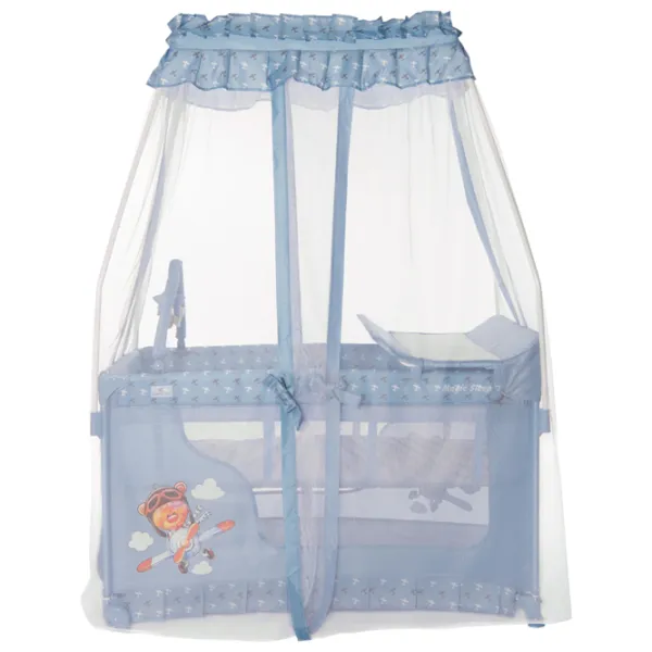 Манеж Lorelli Magic Sleep (10080482169) 0 месяцев - 3 года/ Синий photo 2