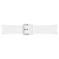 Ремень Samsung Galaxy Watch 4 Strap Sport Band (20 мм, S/ M) Фторэластомер/ Белый photo 3