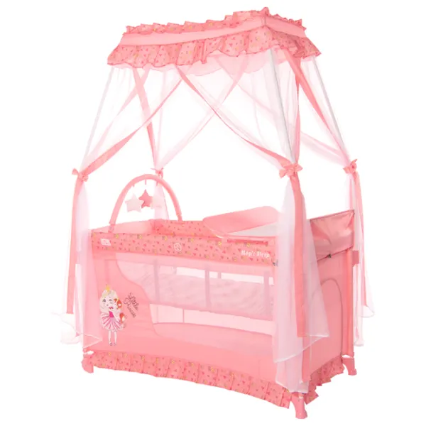Манеж Lorelli Magic Sleep (10080482170) 0 месяцев - 3 года/ Розовый photo 4 Манеж Lorelli Magic Sleep (10080482170) 0 месяцев - 3 года/ Розовый photo 4