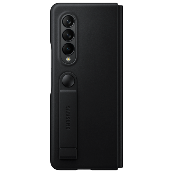 Husă pentru smartphone Samsung Galaxy Fold3 Samsung/ Flip Cover/ Piele/ Black photo 3