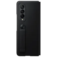 Husă pentru smartphone Samsung Galaxy Fold3 Samsung/ Flip Cover/ Piele/ Black photo 3
