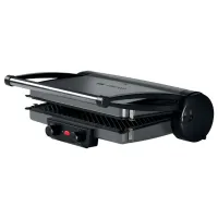 Grill electric Bosch TCG4215 Închis (cu două părți)/ 2000 W/ Silver photo 2
