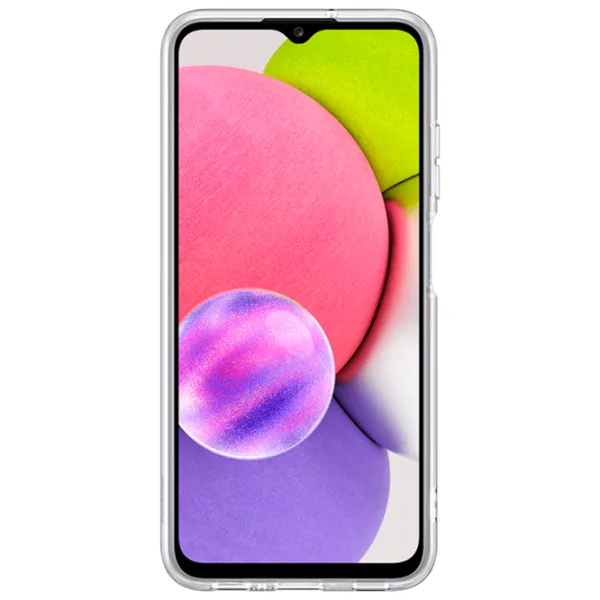 Husă pentru smartphone Samsung Galaxy A03s Samsung/ Back/ TPU/ Transparent photo 2 Husă pentru smartphone Samsung Galaxy A03s Samsung/ Back/ TPU/ Transparent photo 2