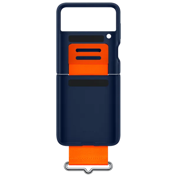 Чехол для смартфона Samsung Galaxy Flip3 Samsung/ Back/ Силикон/ Navy Синий photo 2